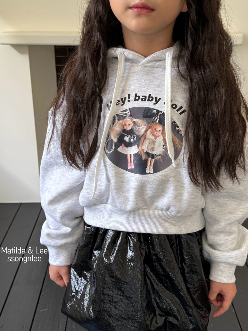 Matilda & Lee - Korean Children Fashion - #childofig - Babydoll Crop Hood Top - 11