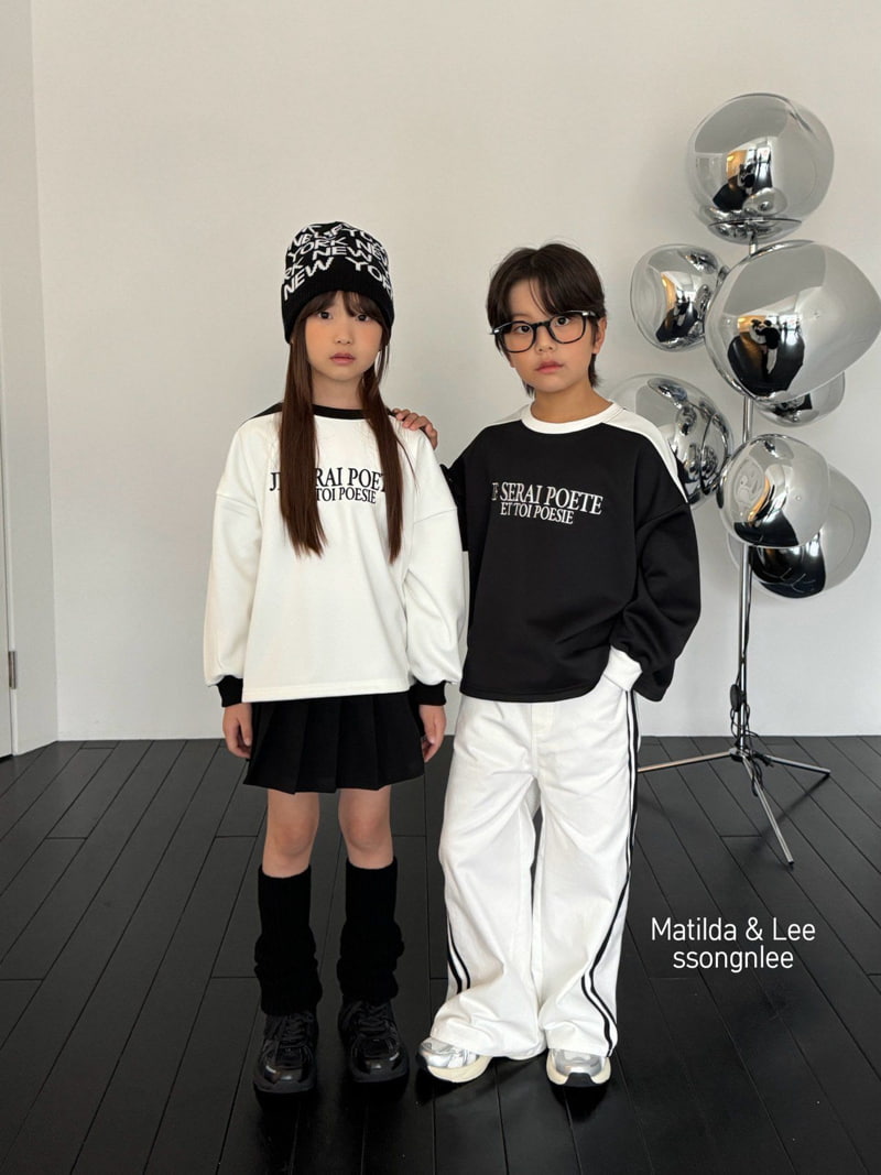 Matilda & Lee - Korean Children Fashion - #childofig - JE Shoulder Tape Tee - 8