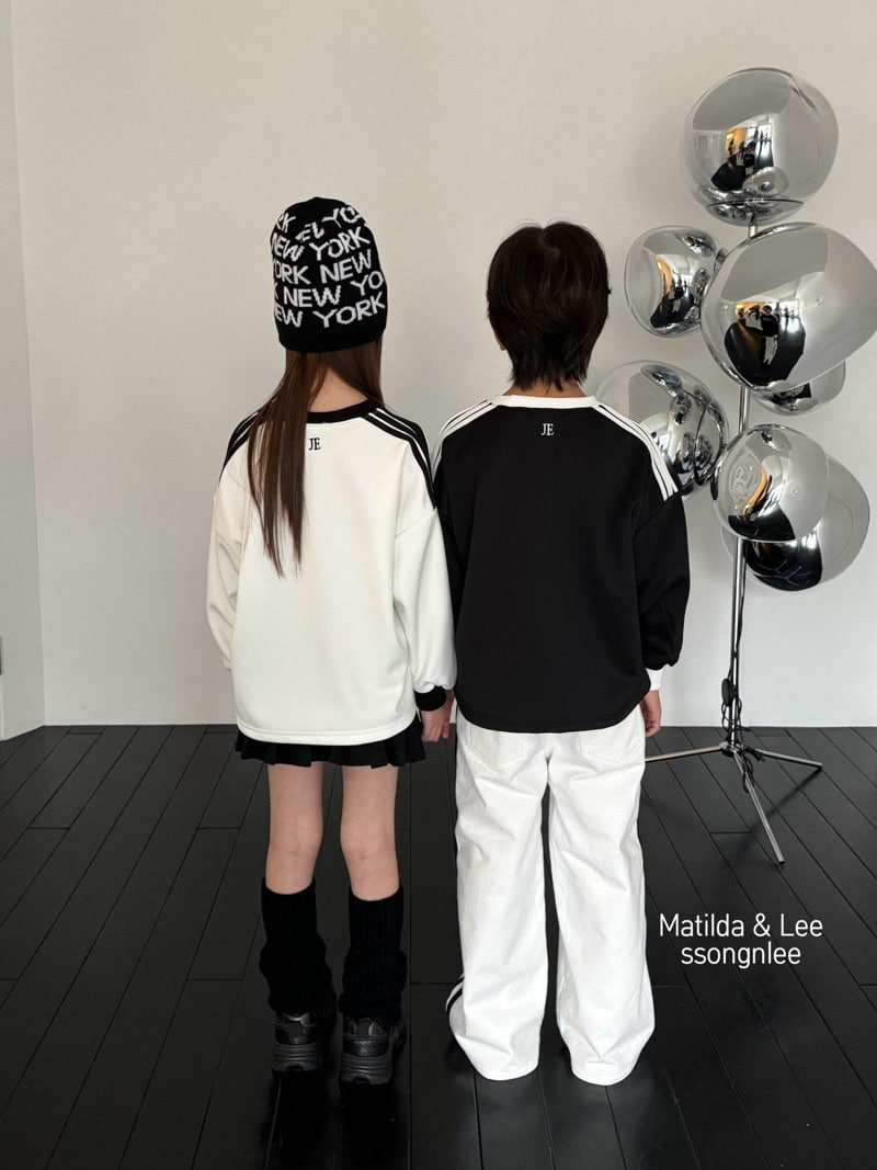 Matilda & Lee - Korean Children Fashion - #childofig - JE Shoulder Tape Tee - 9