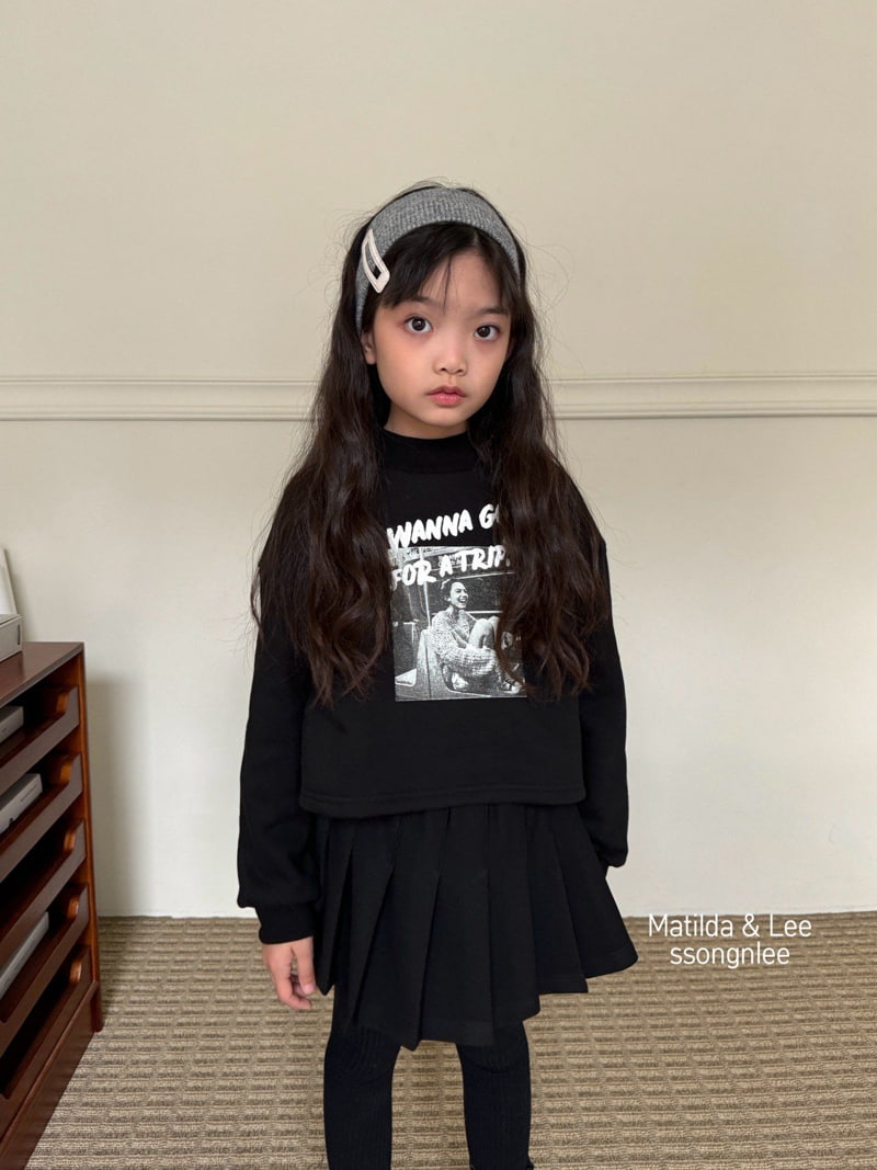 Matilda & Lee - Korean Children Fashion - #childofig - Trip Crop Mockneck Tee - 12