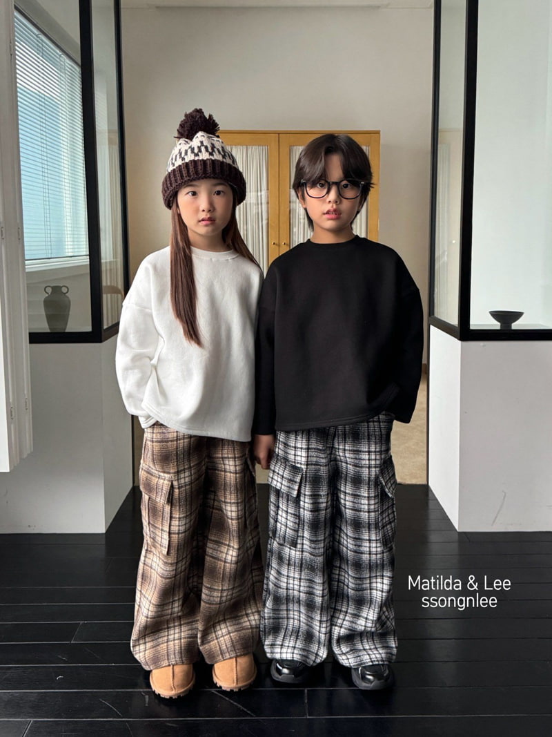 Matilda & Lee - Korean Children Fashion - #childofig - Check Pocket Pants - 3