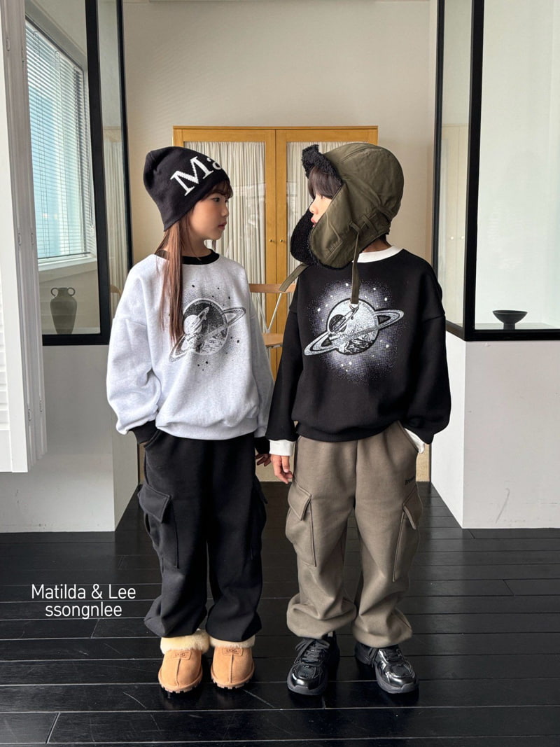 Matilda & Lee - Korean Children Fashion - #childofig - Earth Sweatshirt - 2