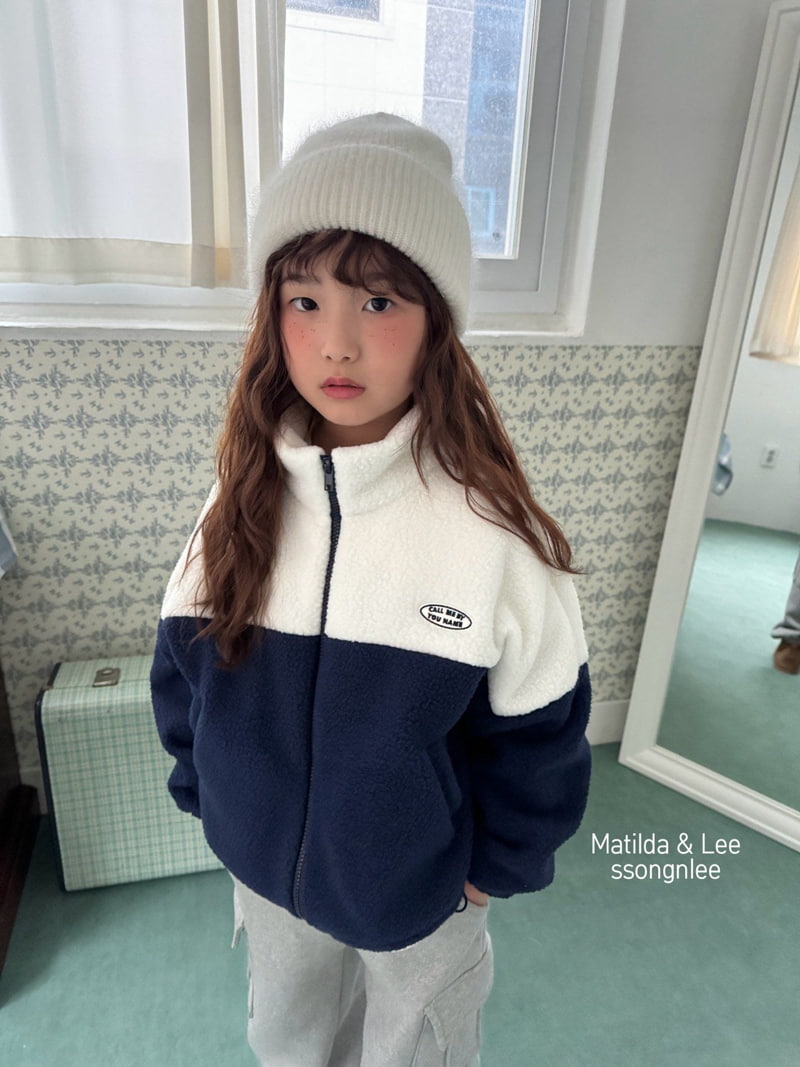 Matilda & Lee - Korean Children Fashion - #childrensboutique - Raglan Fleece Jacket - 10