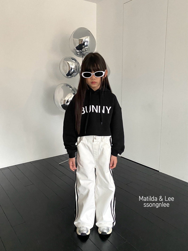 Matilda & Lee - Korean Children Fashion - #childrensboutique - Two Line Tape Wide Pants - 5