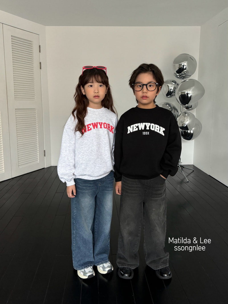 Matilda & Lee - Korean Children Fashion - #childrensboutique - New York Sweatshirt - 3