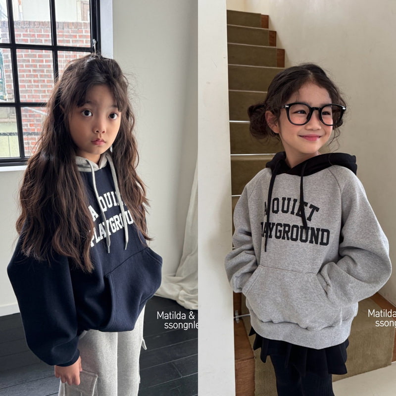 Matilda & Lee - Korean Children Fashion - #childrensboutique - Raglan Hoodie