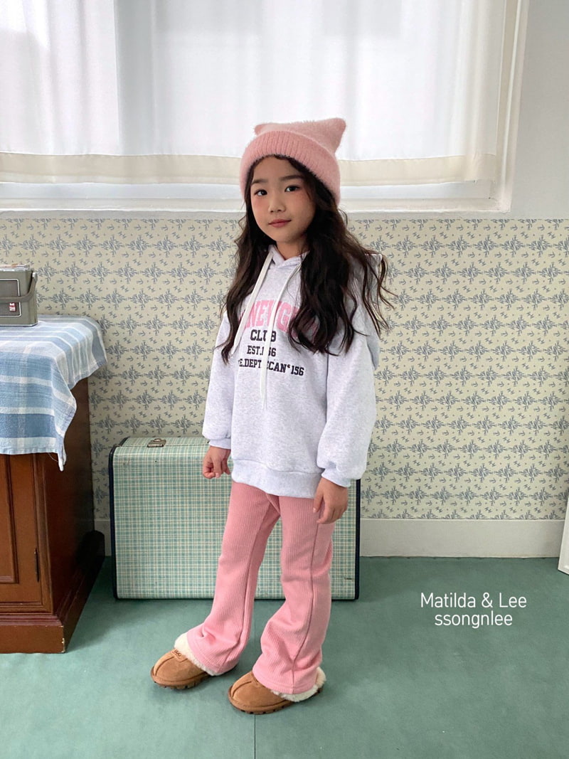 Matilda & Lee - Korean Children Fashion - #childrensboutique - Ribbed Bootcut Pants - 12