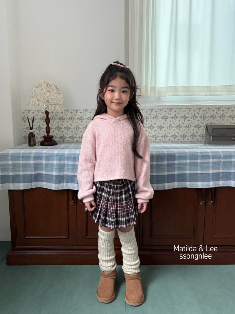 Matilda & Lee - Korean Children Fashion - #childrensboutique - Hooded Crop Knit - 5