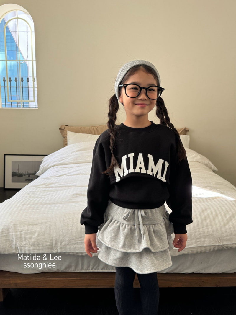 Matilda & Lee - Korean Children Fashion - #childrensboutique - Crop Layered Sweatshirt - 10