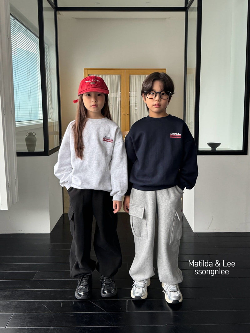 Matilda & Lee - Korean Children Fashion - #designkidswear - British Sweatshirt - 2