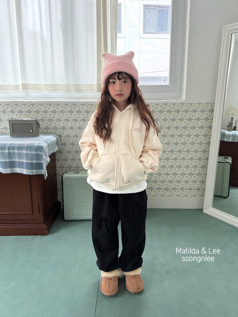 Matilda & Lee - Korean Children Fashion - #designkidswear - Ribbon Jogger Pants - 2