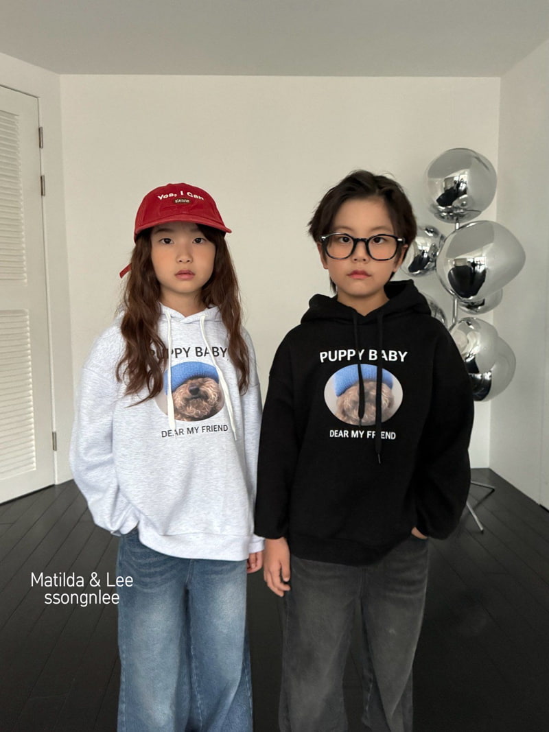 Matilda & Lee - Korean Children Fashion - #designkidswear - Puppy Hood Top