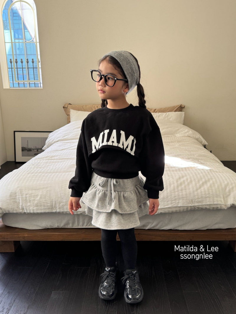 Matilda & Lee - Korean Children Fashion - #designkidswear - Crop Layered Sweatshirt - 11