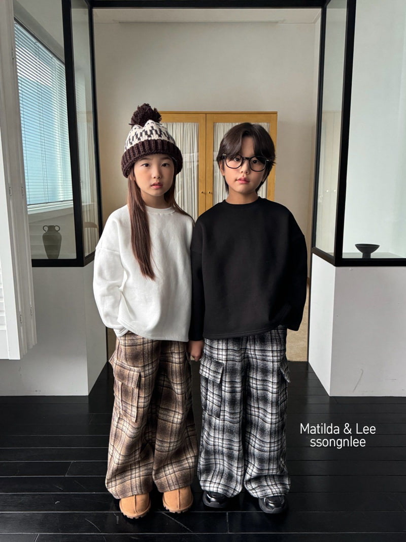 Matilda & Lee - Korean Children Fashion - #designkidswear - Check Pocket Pants - 5