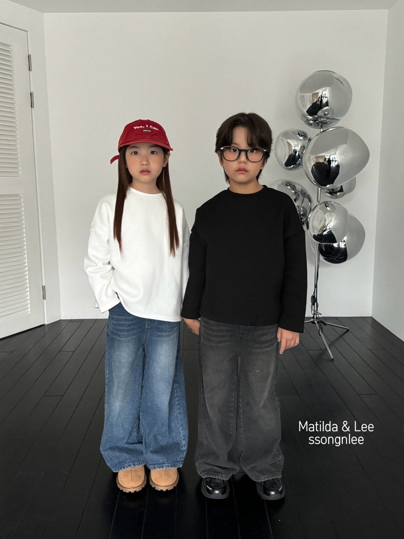 Matilda & Lee - Korean Children Fashion - #designkidswear - Winter Daily Denim Pants - 12