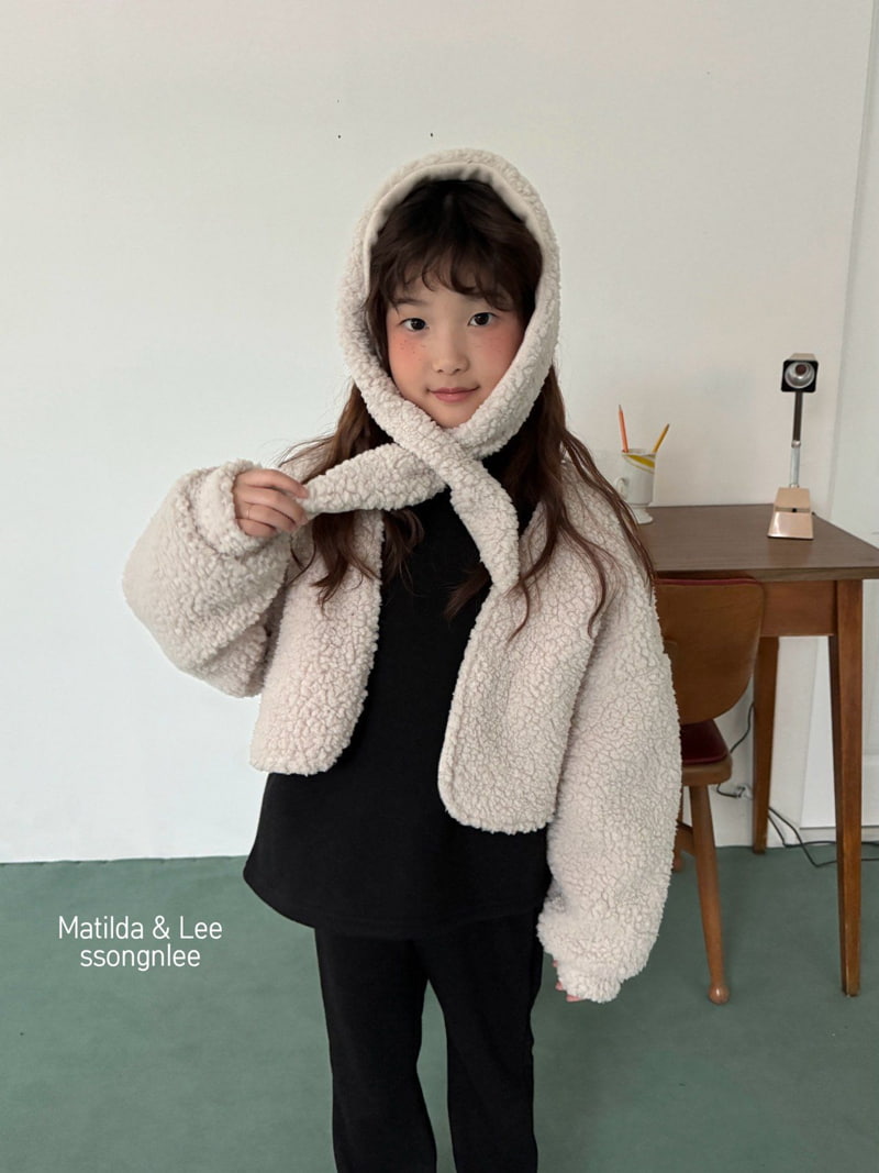 Matilda & Lee - Korean Children Fashion - #discoveringself - Fluffy Bolero Set - 10