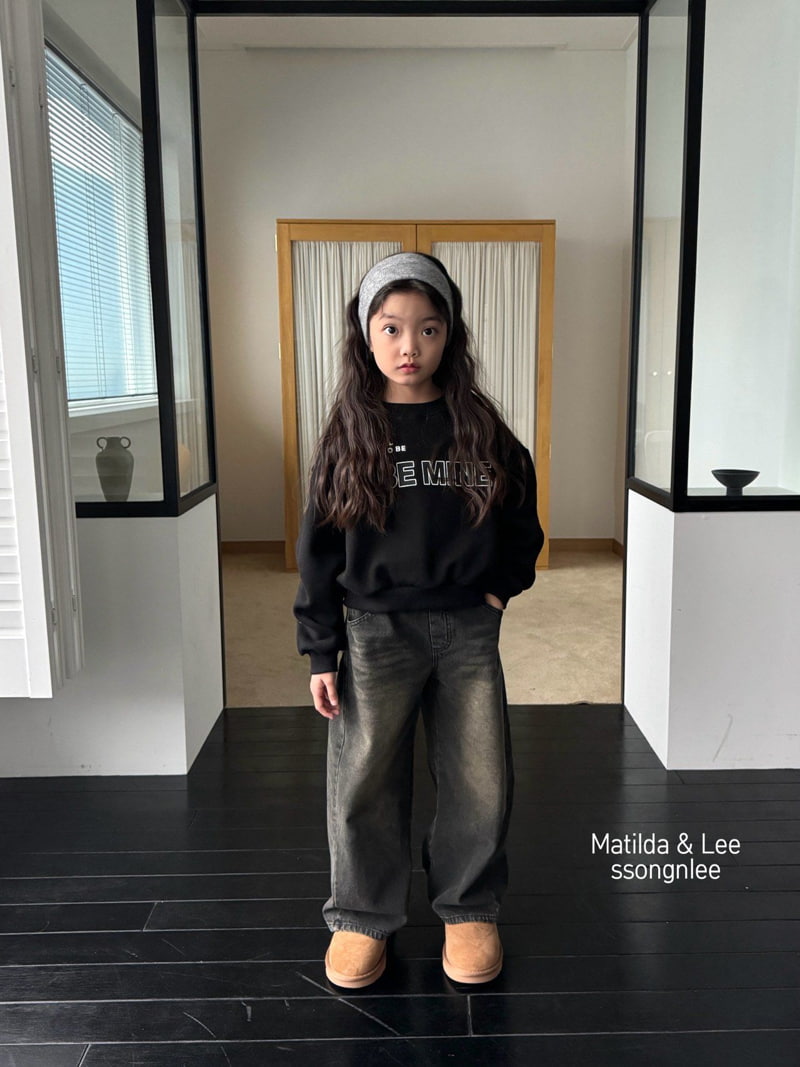 Matilda & Lee - Korean Children Fashion - #discoveringself - Be Mind Crop Sweatshirt - 5