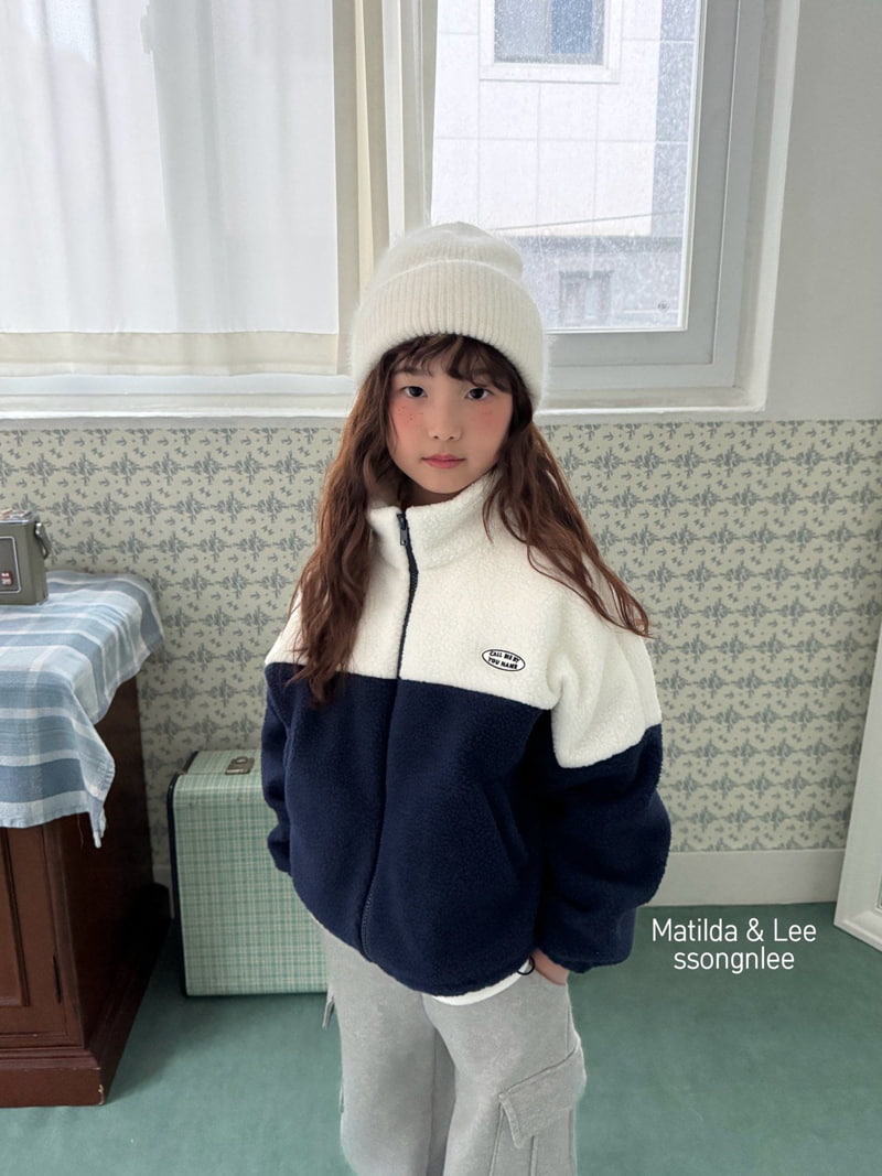 Matilda & Lee - Korean Children Fashion - #discoveringself - Raglan Fleece Jacket - 12