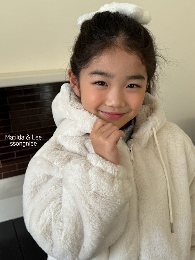 Matilda & Lee - Korean Children Fashion - #discoveringself - Mink Hooded Jumper - 11