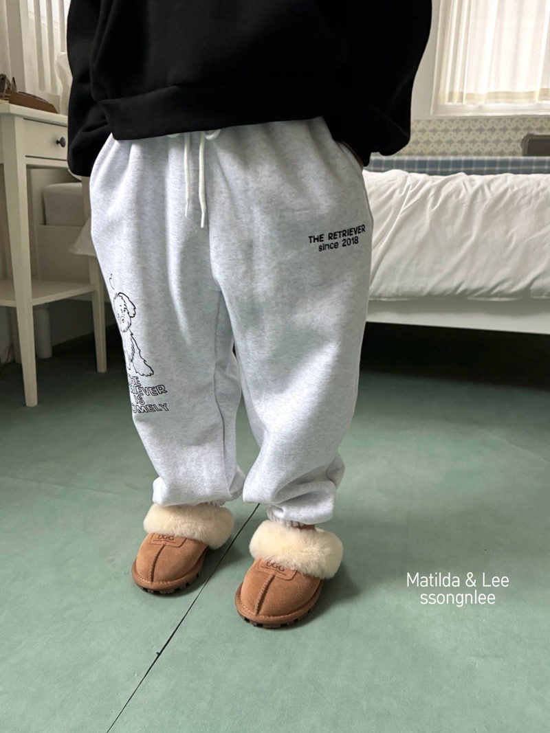 Matilda & Lee - Korean Children Fashion - #discoveringself - Retriever Jogger Pants - 5