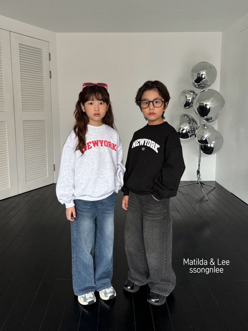 Matilda & Lee - Korean Children Fashion - #discoveringself - New York Sweatshirt - 5