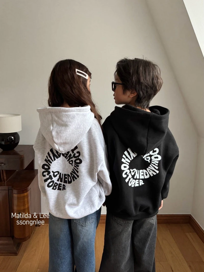 Matilda & Lee - Korean Children Fashion - #discoveringself - Circle Hood Top - 9