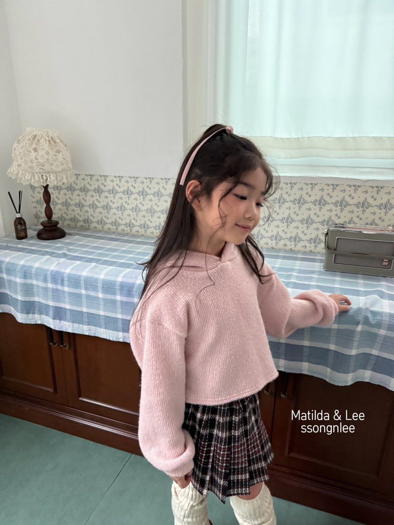 Matilda & Lee - Korean Children Fashion - #discoveringself - Hooded Crop Knit - 7