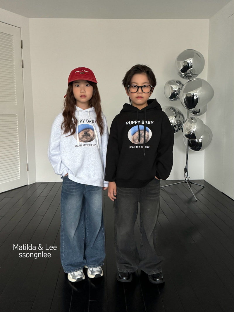 Matilda & Lee - Korean Children Fashion - #discoveringself - Puppy Hood Top - 2