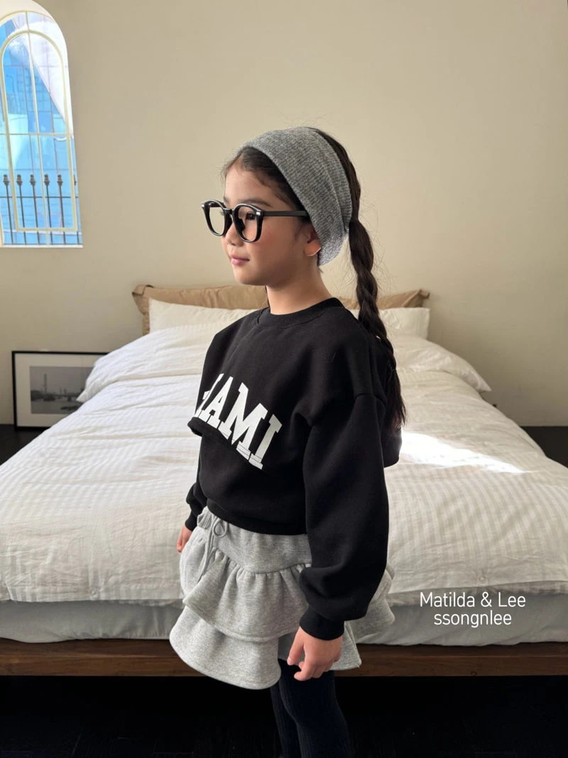 Matilda & Lee - Korean Children Fashion - #discoveringself - Crop Layered Sweatshirt - 12