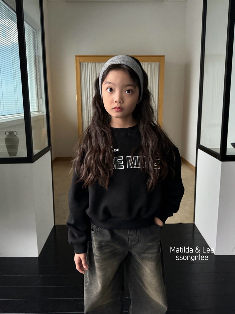 Matilda & Lee - Korean Children Fashion - #fashionkids - Be Mind Crop Sweatshirt - 6