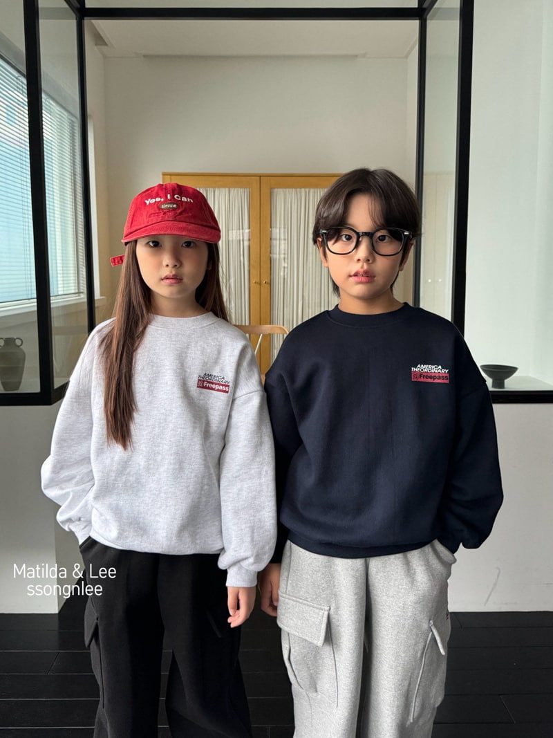 Matilda & Lee - Korean Children Fashion - #discoveringself - British Sweatshirt - 4