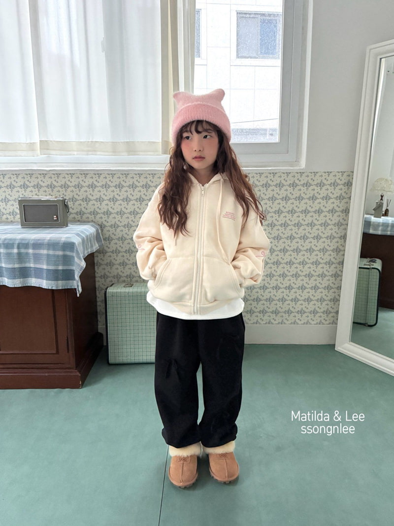 Matilda & Lee - Korean Children Fashion - #discoveringself - Ribbon Jogger Pants - 4