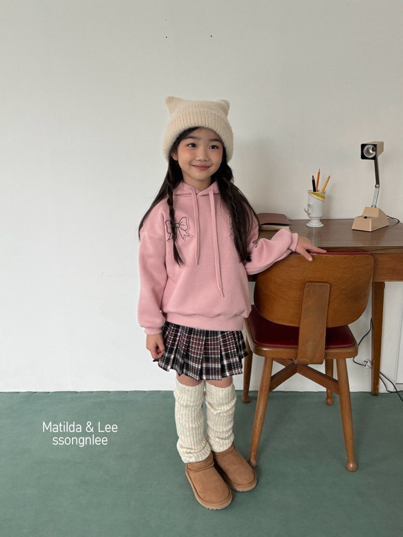 Matilda & Lee - Korean Children Fashion - #fashionkids - Ribbon Embroidery Hood Top - 3