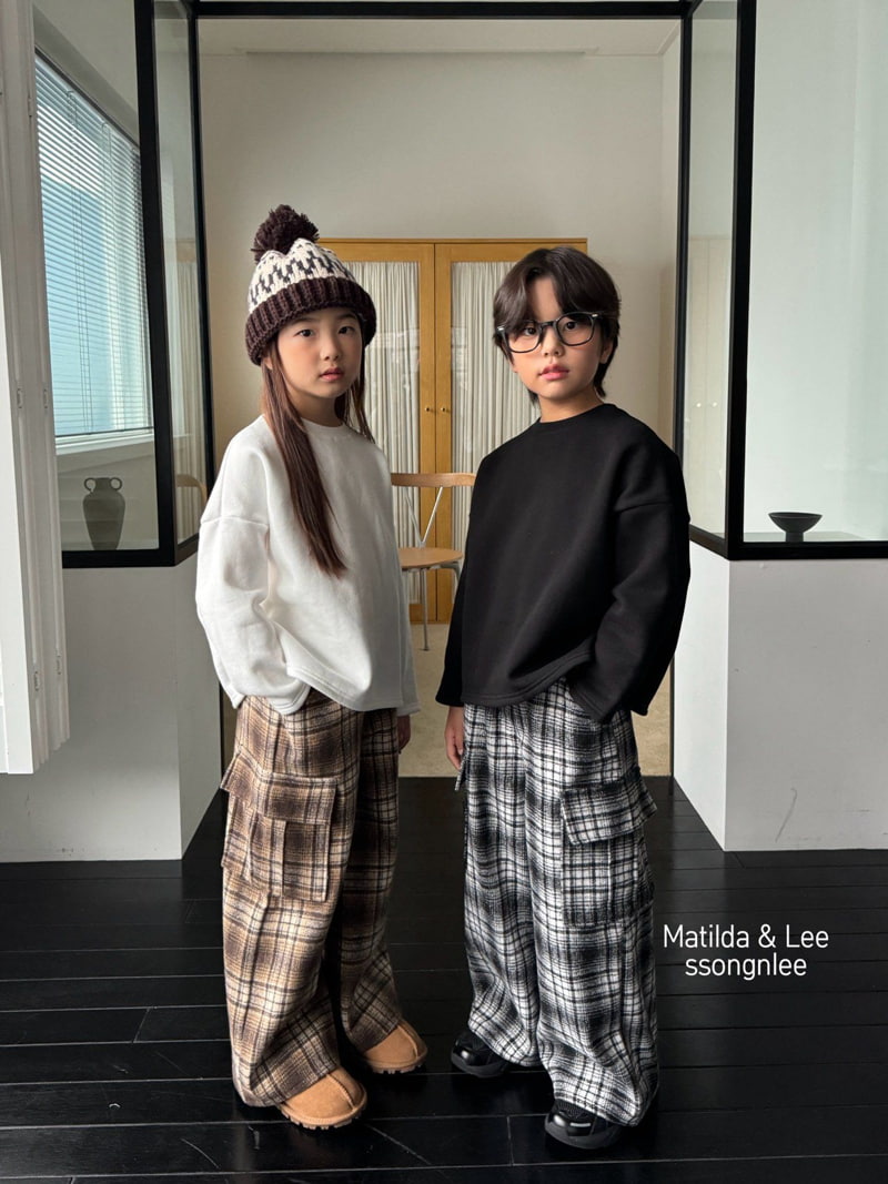 Matilda & Lee - Korean Children Fashion - #fashionkids - Check Pocket Pants - 7