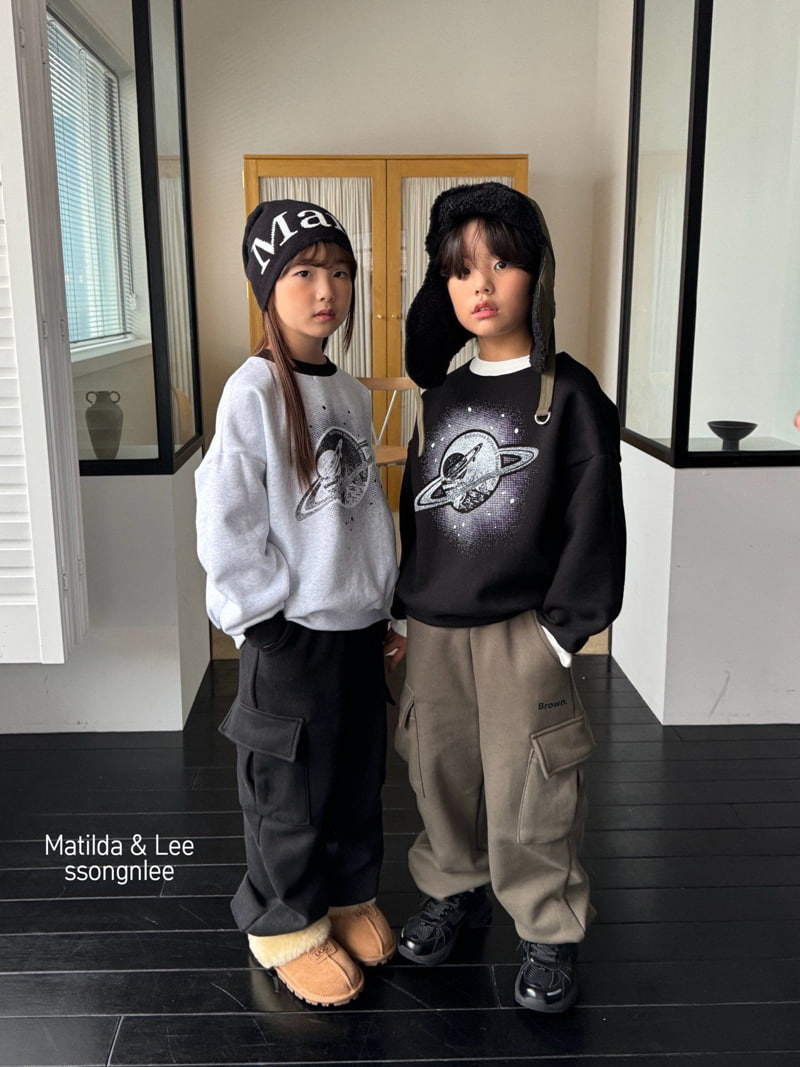 Matilda & Lee - Korean Children Fashion - #fashionkids - Earth Sweatshirt - 6