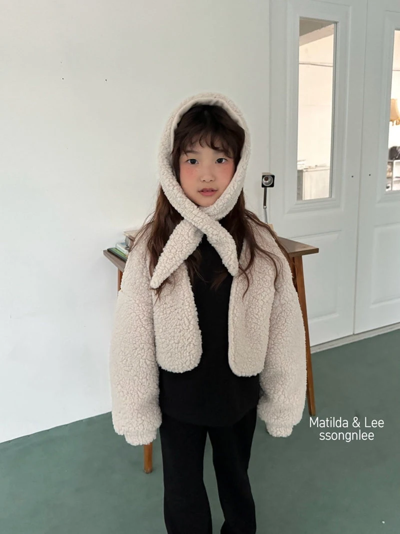 Matilda & Lee - Korean Children Fashion - #kidsshorts - Fluffy Bolero Set - 12