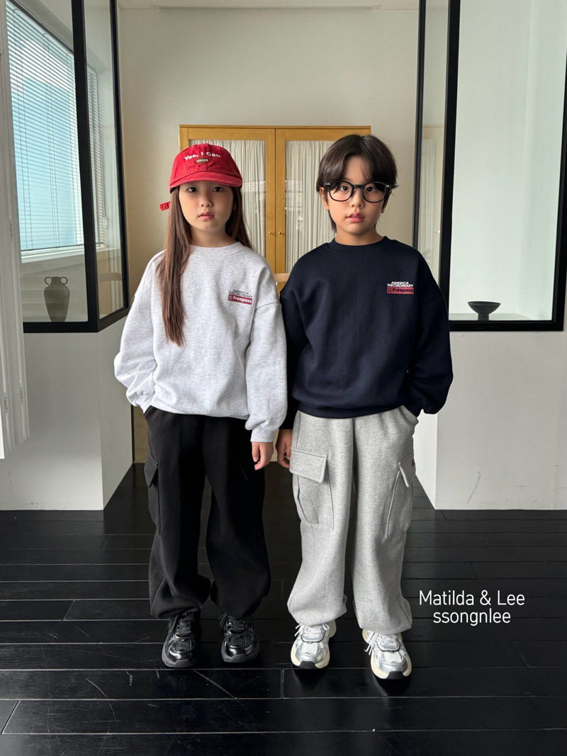 Matilda & Lee - Korean Children Fashion - #kidsshorts - British Sweatshirt - 5