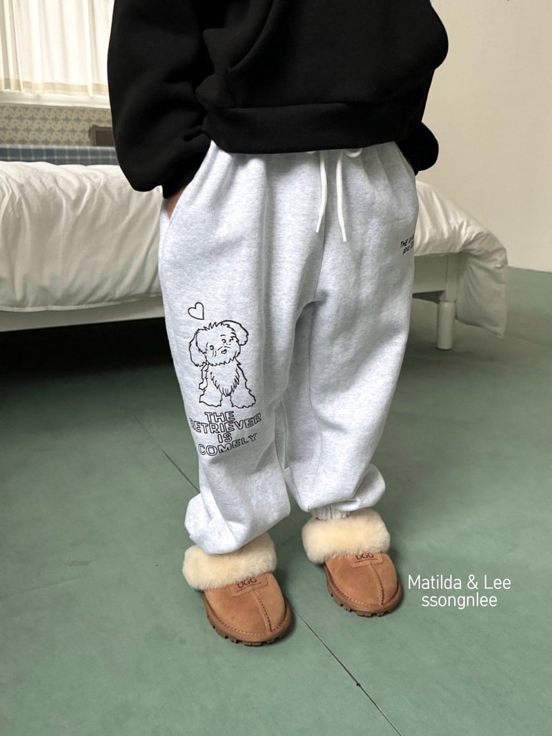 Matilda & Lee - Korean Children Fashion - #kidsshorts - Retriever Jogger Pants - 7