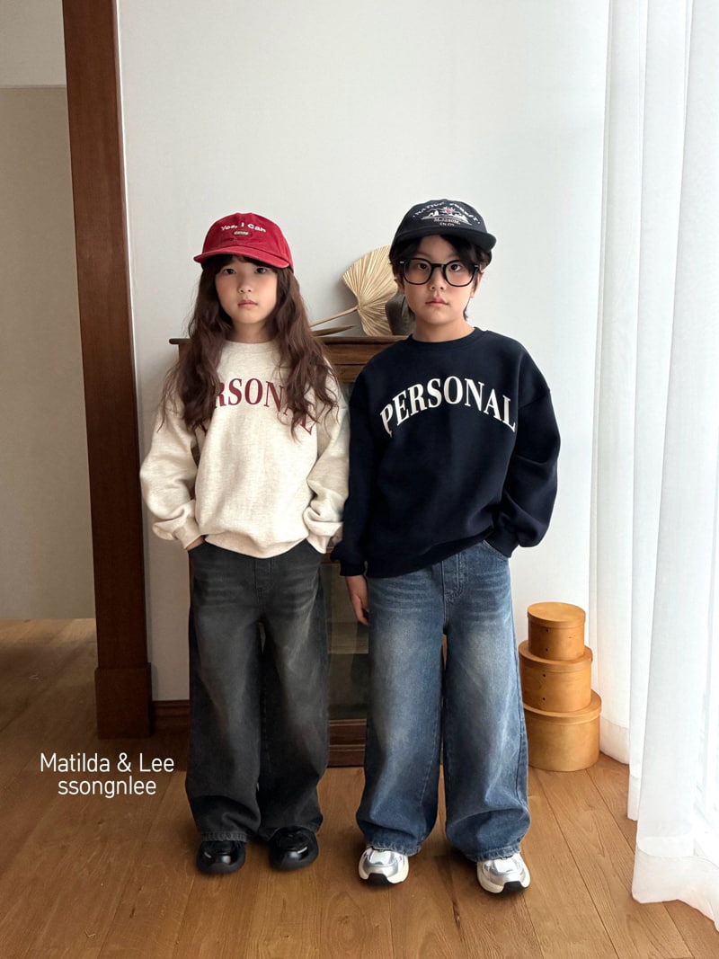 Matilda & Lee - Korean Children Fashion - #kidsshorts - Personal Sweatshirt - 3