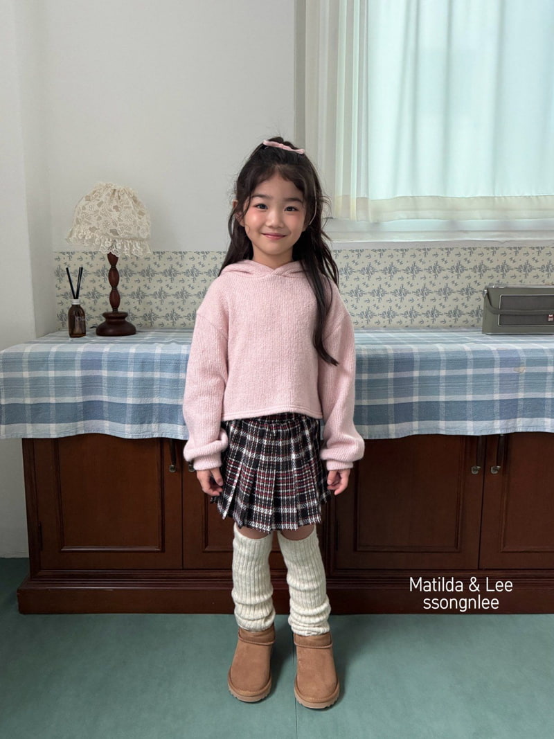 Matilda & Lee - Korean Children Fashion - #kidsshorts - Check Pleated Skirt - 9