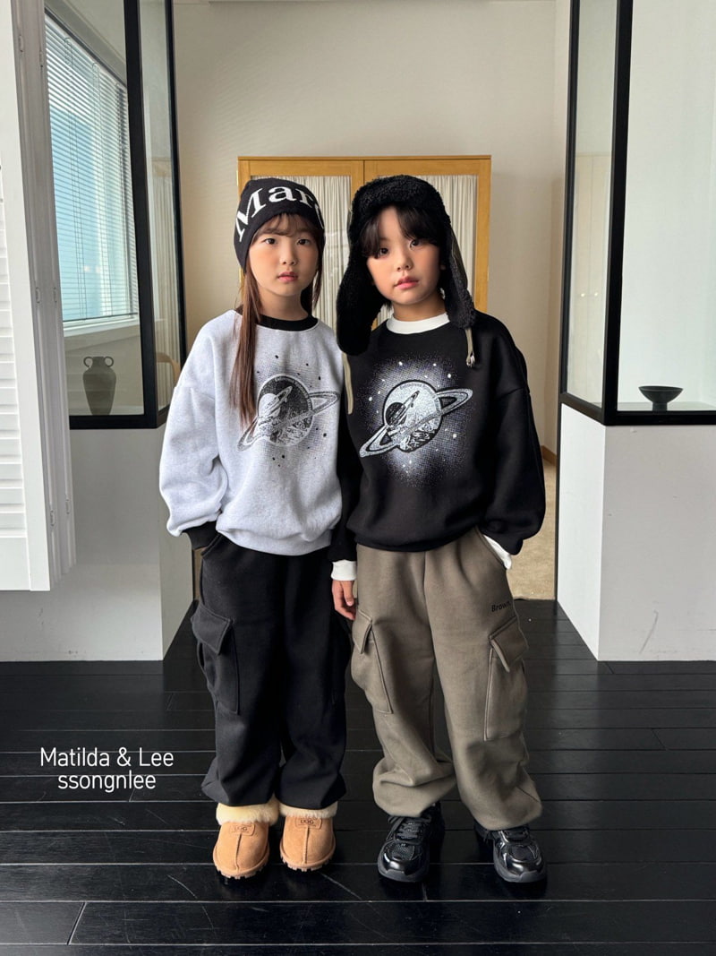 Matilda & Lee - Korean Children Fashion - #kidsshorts - Earth Sweatshirt - 7