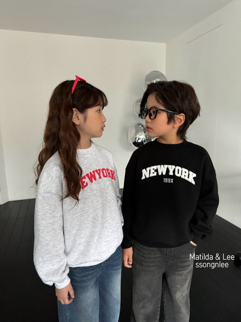 Matilda & Lee - Korean Children Fashion - #kidsstore - New York Sweatshirt - 8