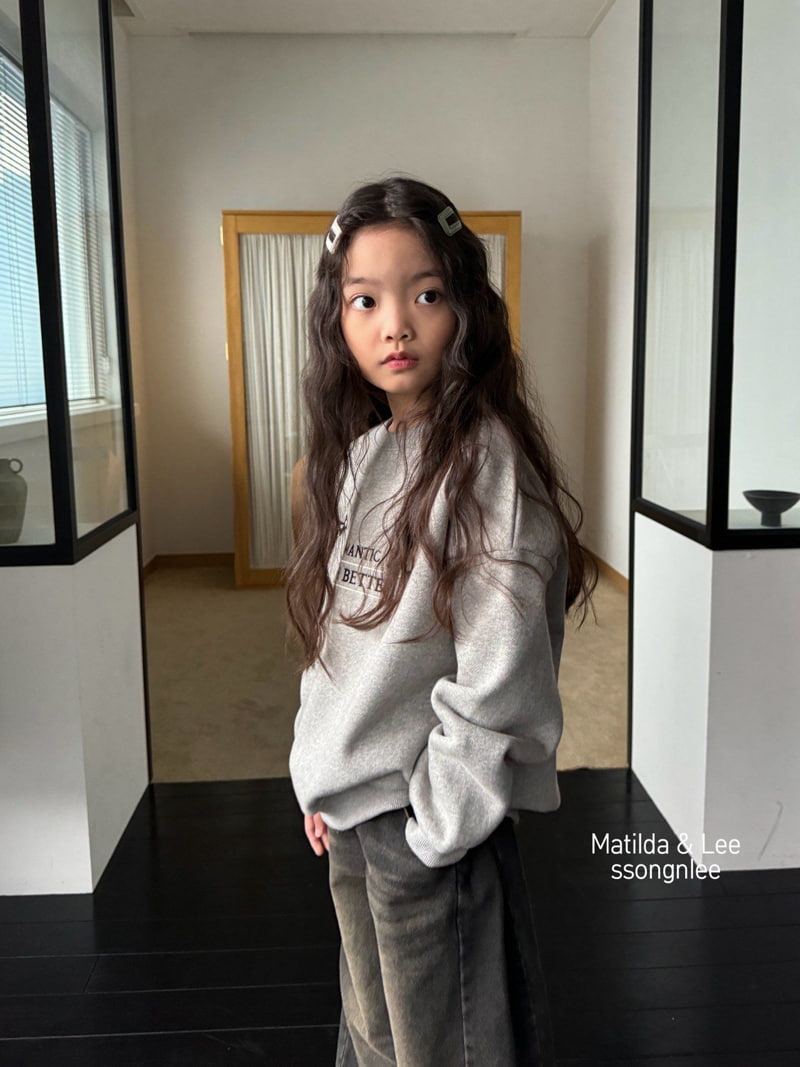 Matilda & Lee - Korean Children Fashion - #kidsstore - New Romantic Ribbon Sweatshirt - 7