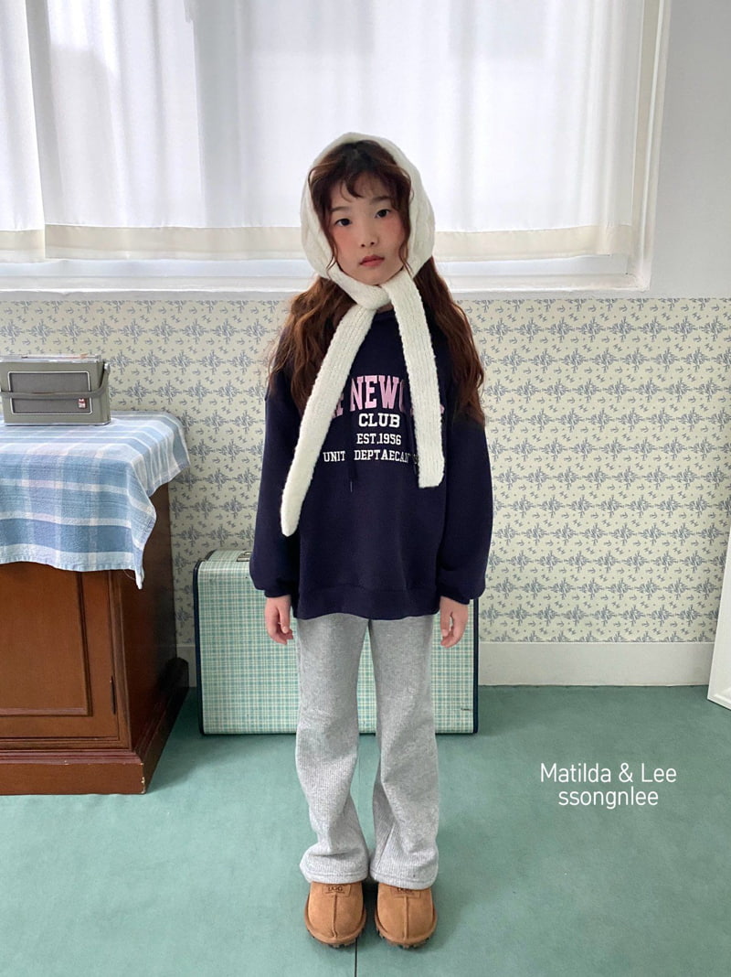 Matilda & Lee - Korean Children Fashion - #kidsstore - Ribbed Bootcut Pants - 3