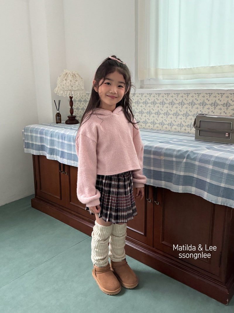 Matilda & Lee - Korean Children Fashion - #kidsstore - Check Pleated Skirt - 10