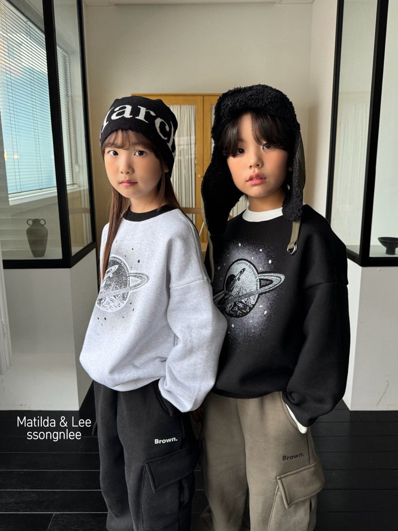 Matilda & Lee - Korean Children Fashion - #kidsstore - Earth Sweatshirt - 8