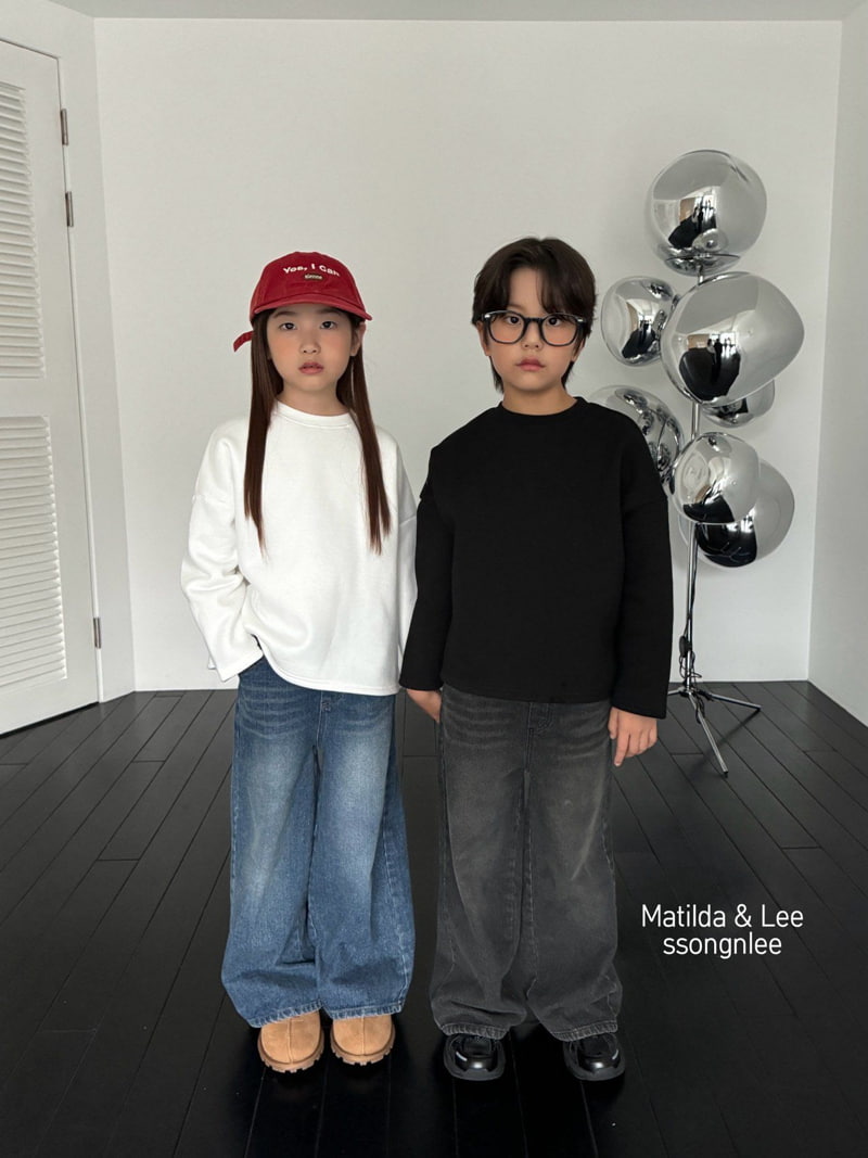 Matilda & Lee - Korean Children Fashion - #kidsstore - Winter Daily Denim Pants - 2