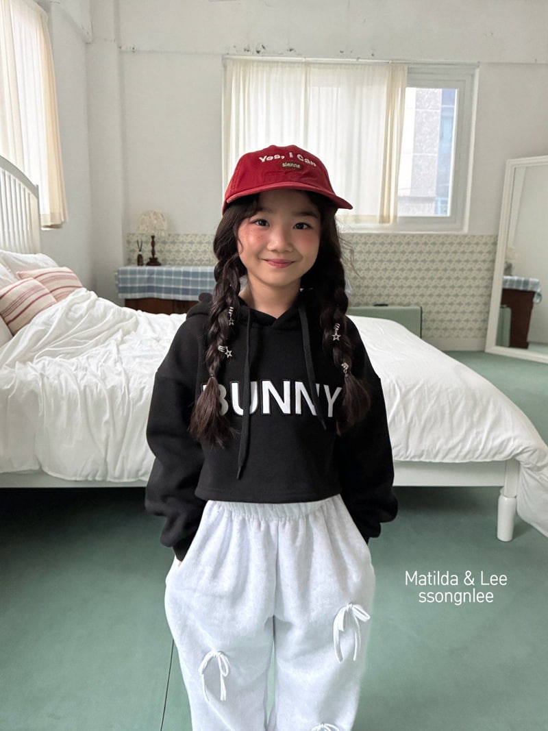 Matilda & Lee - Korean Children Fashion - #kidzfashiontrend - Bunny Crop Hood Top - 3