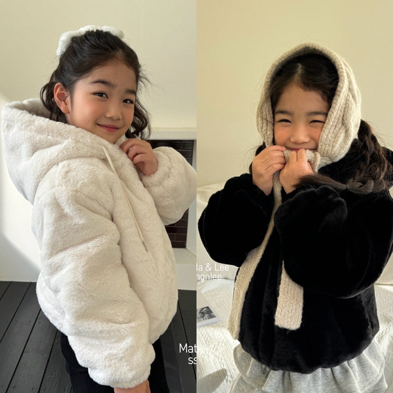 Matilda & Lee - Korean Children Fashion - #kidzfashiontrend - Mink Hooded Jumper