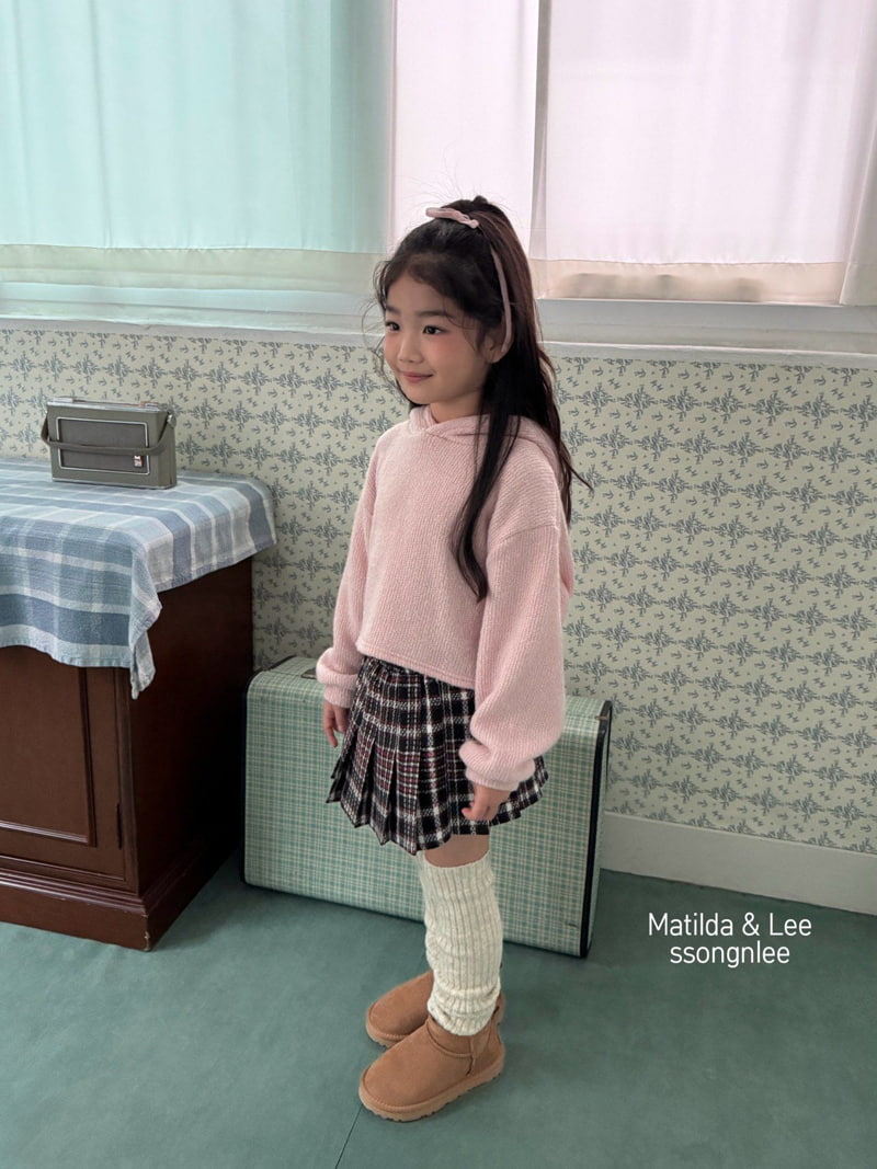 Matilda & Lee - Korean Children Fashion - #kidzfashiontrend - Hooded Crop Knit - 11